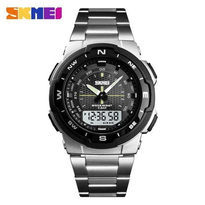 SKMEI 1370 Full Steel Business Watch Relogio Masculino