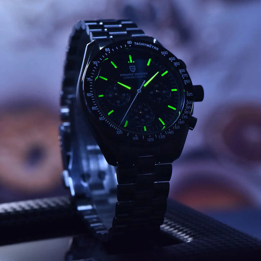 PAGANI DESIGN PD-1701 Tribute to CK2998 Moon Watch Retro Chronograph