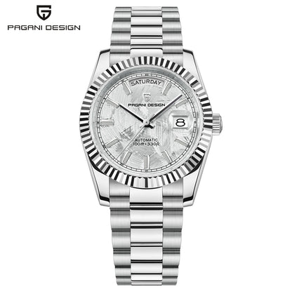 Montre-bracelet automatique de luxe pour homme PAGANI DESIGN 2026, marque de luxe, mouvement mécanique, verre saphir AR, calendrier