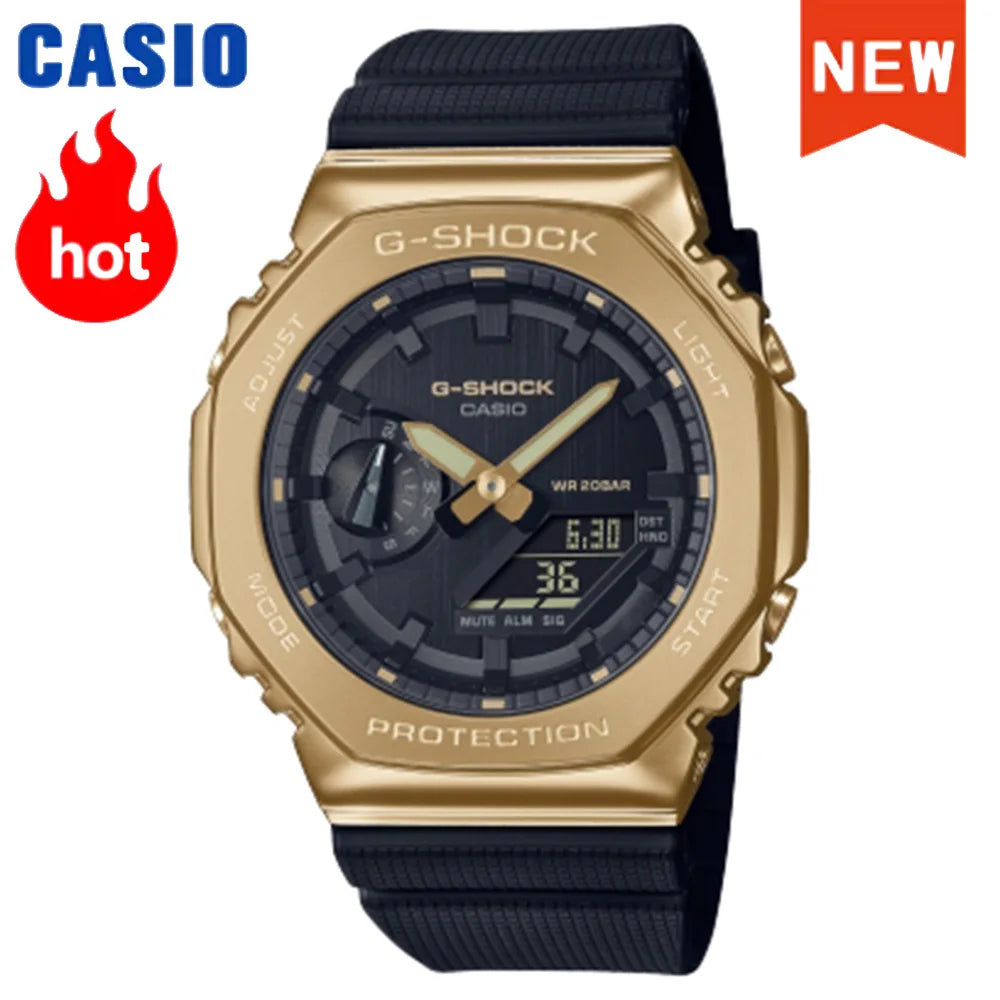 2026 Nouvelle série Casio GM-2100 tendance couleur dopamine montre de sport G-SHOCK montre de couple multifonctionnelle article de mode de luxe