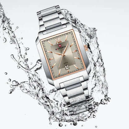 Montre NAVIFORCE NF9251 décontractée, mode, lumineuse, étanche, cadeau d'anniversaire
