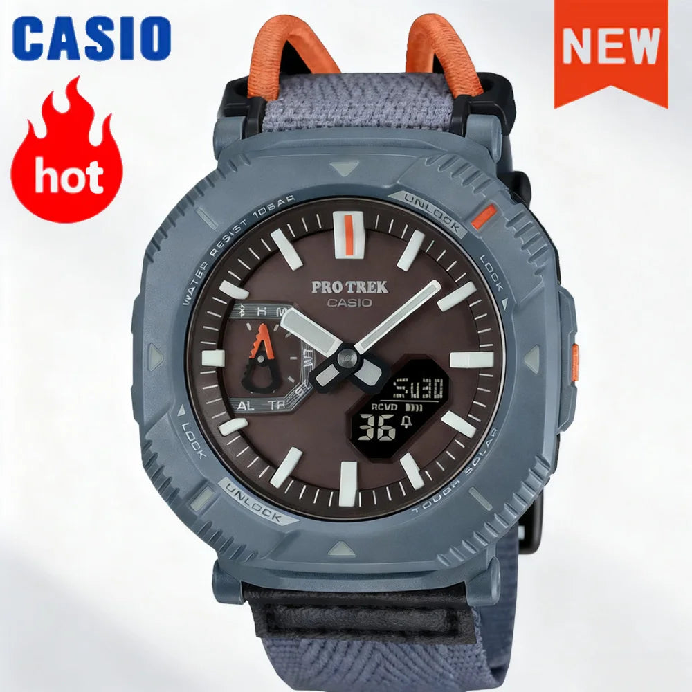 Montre homme Casio PRJ-B001 série G-SHOCK petite série canon en acier véritable noir et or étanche montre de sport couple 2026 VIP