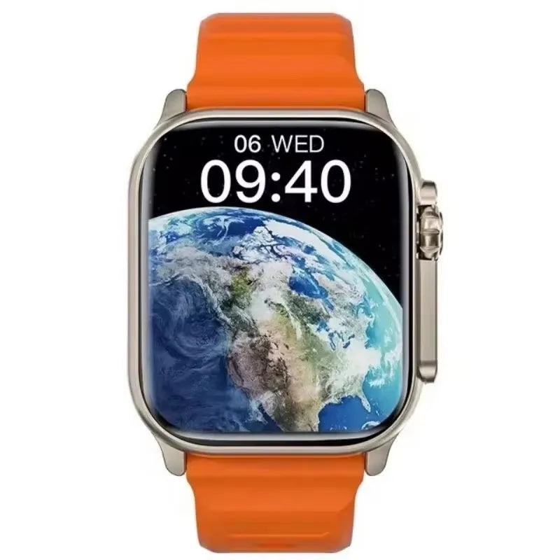 Montre connectée Originale T900 Ultra 2 49mm Homme Femme Appel Bluetooth Musique BT Jeu Chargement sans fil NFC Smartwatch Pour Android IOS