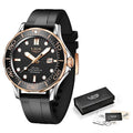 2026 LIGE New Business Mens Watches Top Brand Luxury Dive Watch For Men Waterproof Date Clock Sport Watch Relogio Masculino+Box