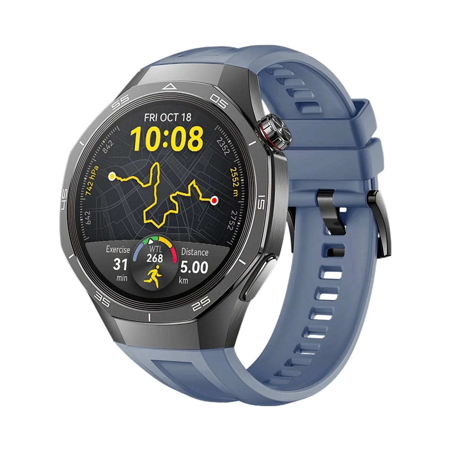 Silicone Strap For Huawei Watch 5 46mm Soft Sports Band 22mm WristBand For Huawei Watch 5/4/4Pro/3/3Pro Smart Watch Bracelet