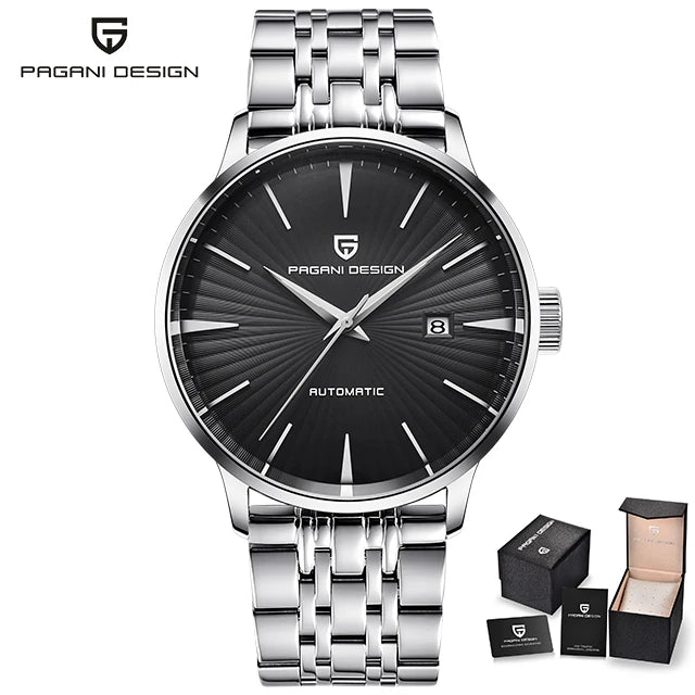 2026 New PAGANI DESIGN Men's Mechanical Watches Top Brand Luxury Automatic Watch For Men Stainless Steel Sports Waterproof Clock