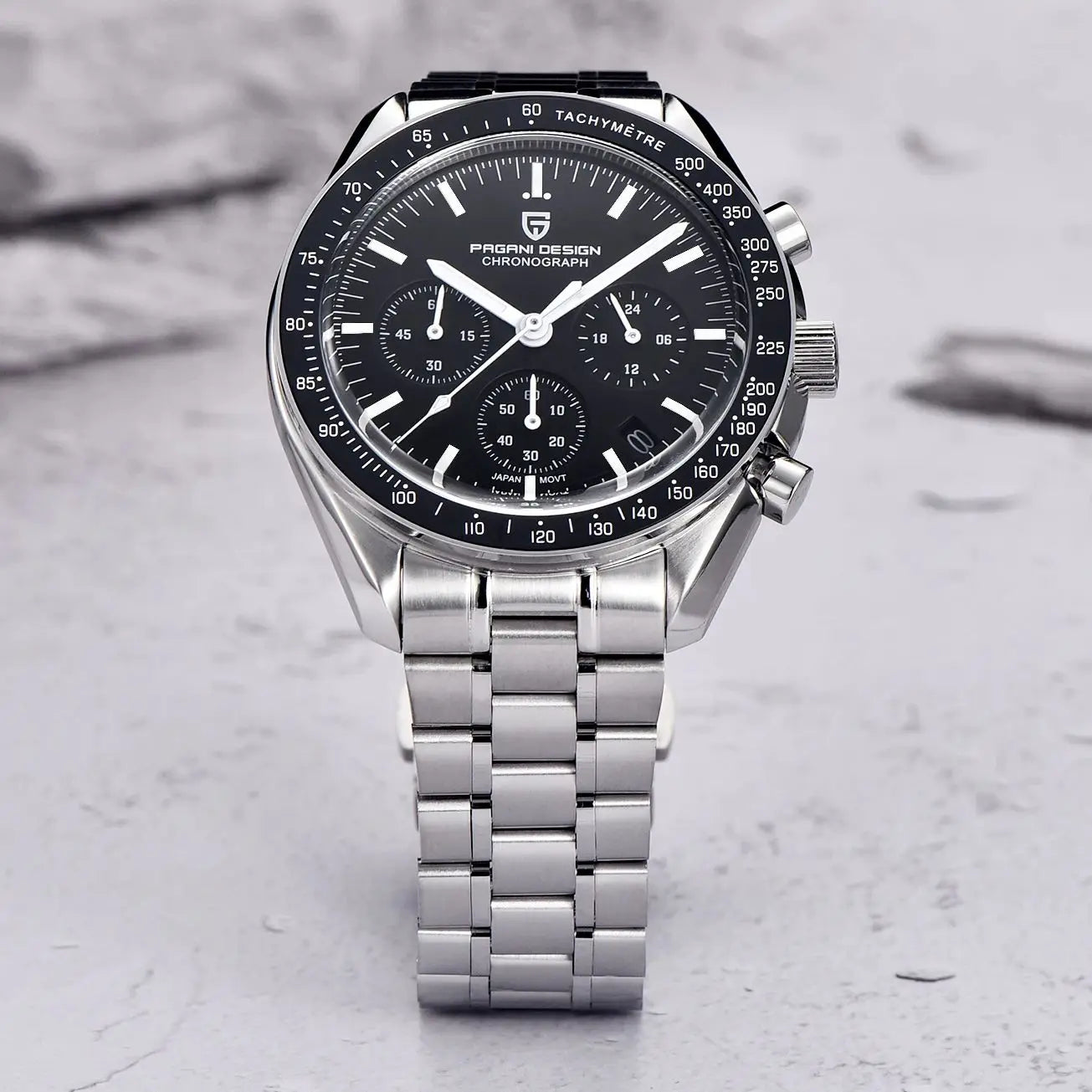 PAGANI DESIGN 2026 Nouvelles Montres Homme Montre de Luxe à Quartz Pour Homme Chronographe Rapide à Date Automatique Bracelet Saphir AR