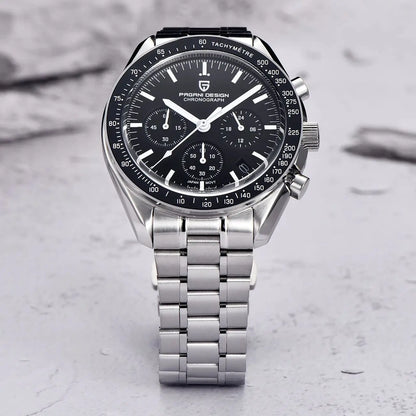 PAGANI DESIGN 2026 Nouvelles Montres Homme Montre de Luxe à Quartz Pour Homme Chronographe Rapide à Date Automatique Bracelet Saphir AR
