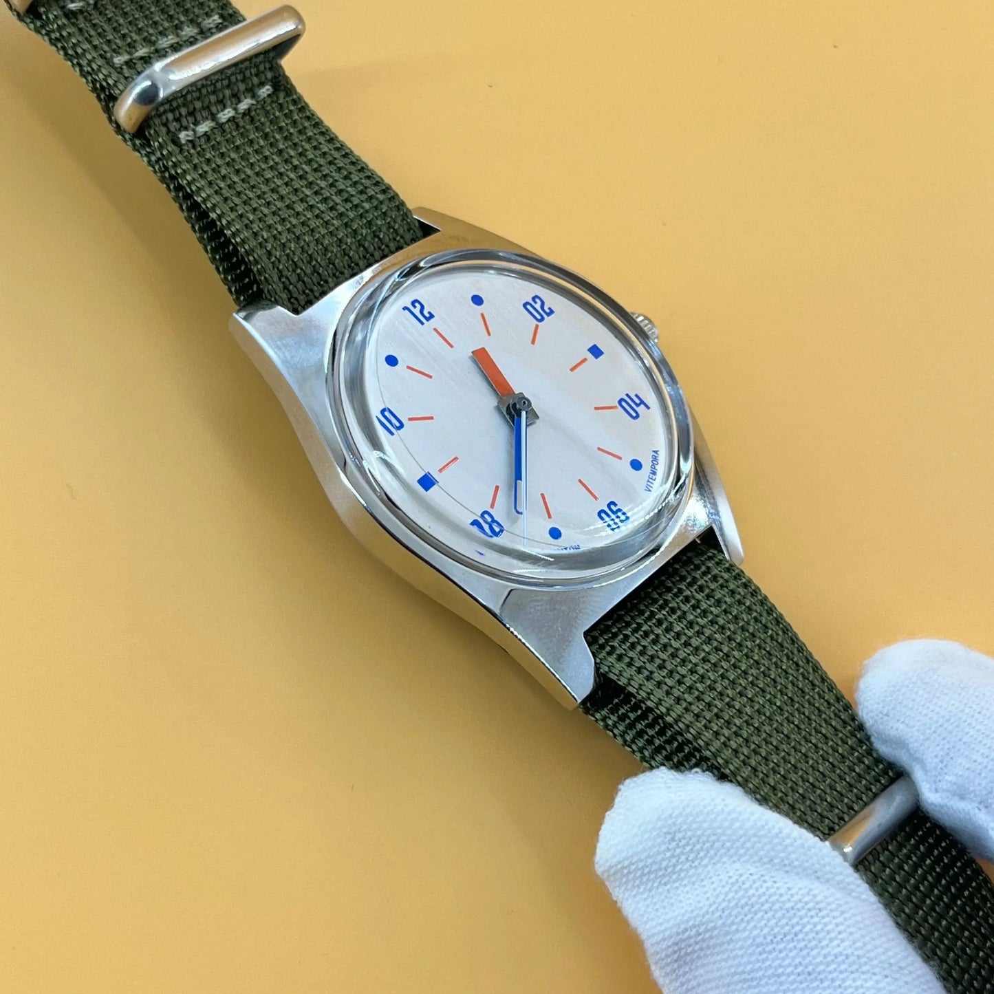 ChronoState PHANTOM 7120 – Montre mécanique à remontage manuel 36MM | Montre Homme Étanche Bauhaus