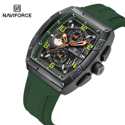 NAVIFORCE NF8052 Multi-Function Calendar Large Dial Watch