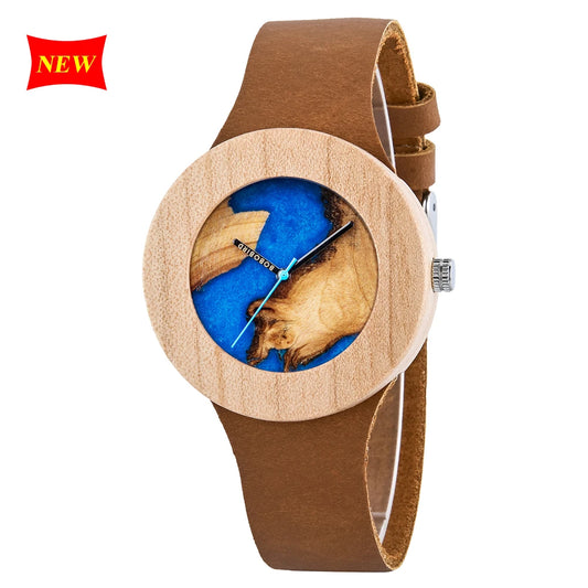 BOBOBIRD Wood Watch on Sale Fashion Quartz Men Women Watches Top Branded Wooden Bracelet Wristwatch Clearance Dropshipping