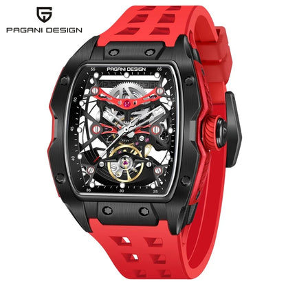ChronoState Urban Skeleton Automatic Stainless Steel Watch for Men