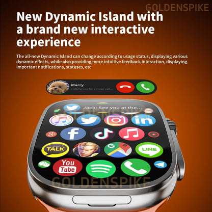 Montre intelligente S10 Ultra 3, écran incurvé AMOLED de 2,26 pouces, montre connectée pour hommes avec caméra rotative à 190°, GPS, Wi-Fi, boussole, Google Play Store