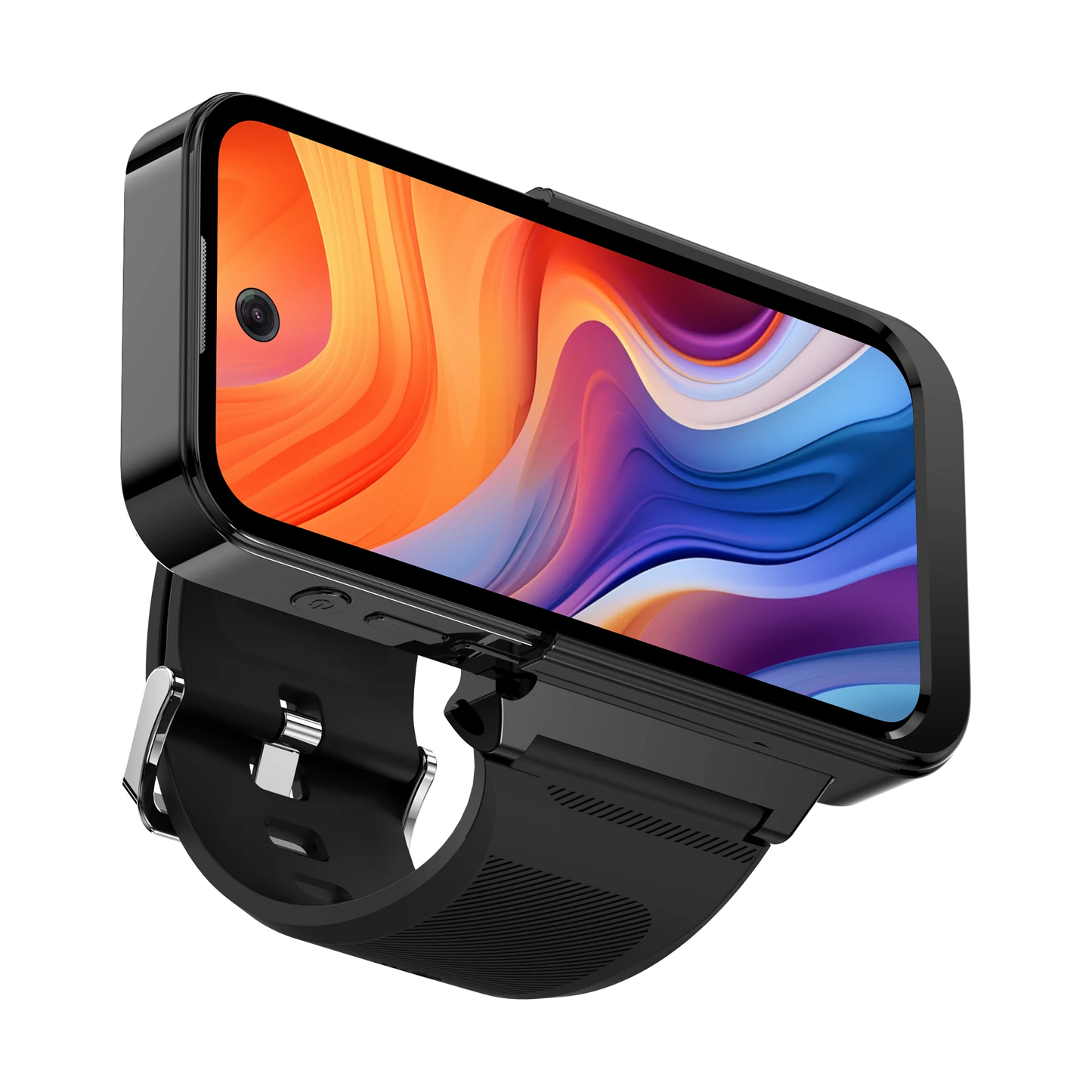Montre intelligente 4G Android 12.0, téléphone montre intelligente batterie 2000 mAh, double caméra HD 800 W, GPS, Wi-Fi, NFC, appels vidéo, emplacement carte SIM