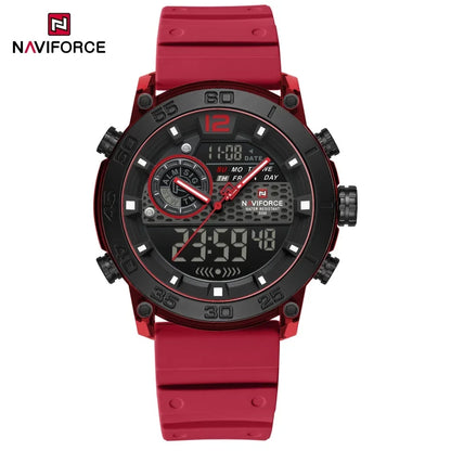 NAVIFORCE NF6104 Dual Display Multifunction Watch