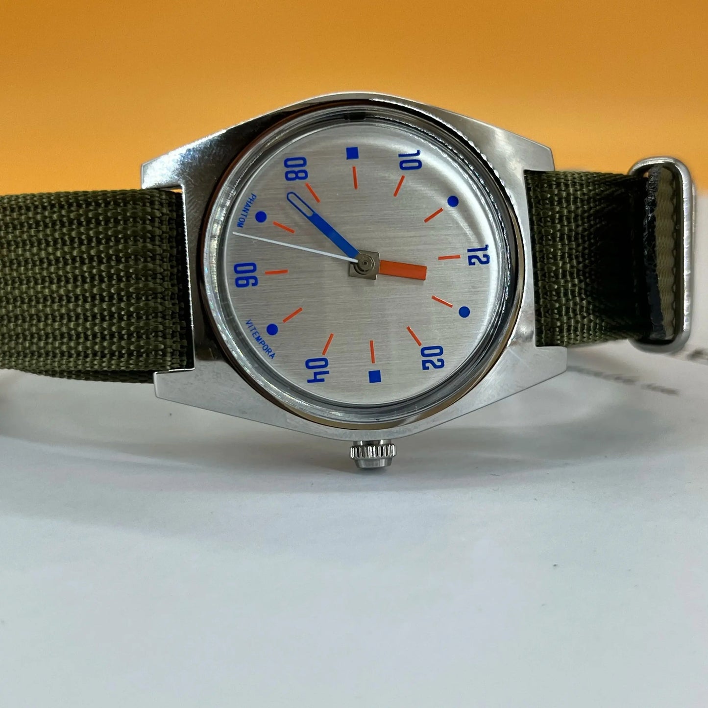 ChronoState PHANTOM 7120 – Montre mécanique à remontage manuel 36MM | Montre Homme Étanche Bauhaus