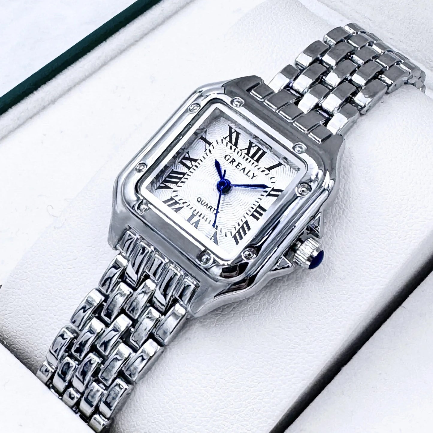 Nouvelles montres pour femmes, marque de luxe légère, affaires, or, acier inoxydable, mode féminine, montres à quartz, bracelet de montre pour femmes