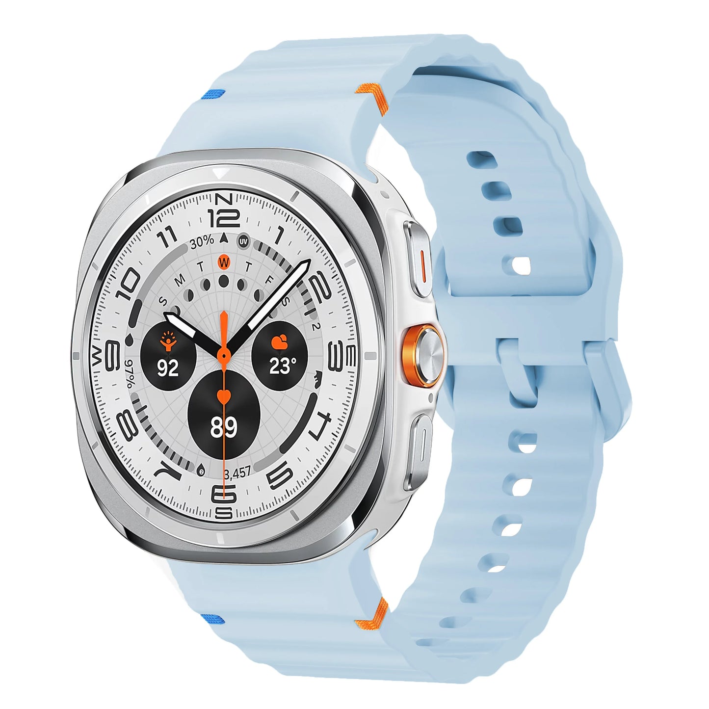 Band for Samsung Galaxy Watch 8 ultra 6/6 Classic/5 pro/4 44mm 40mm 43mm 46mm Silicone Bracelet correa Galaxy Watch 7 strap 47mm