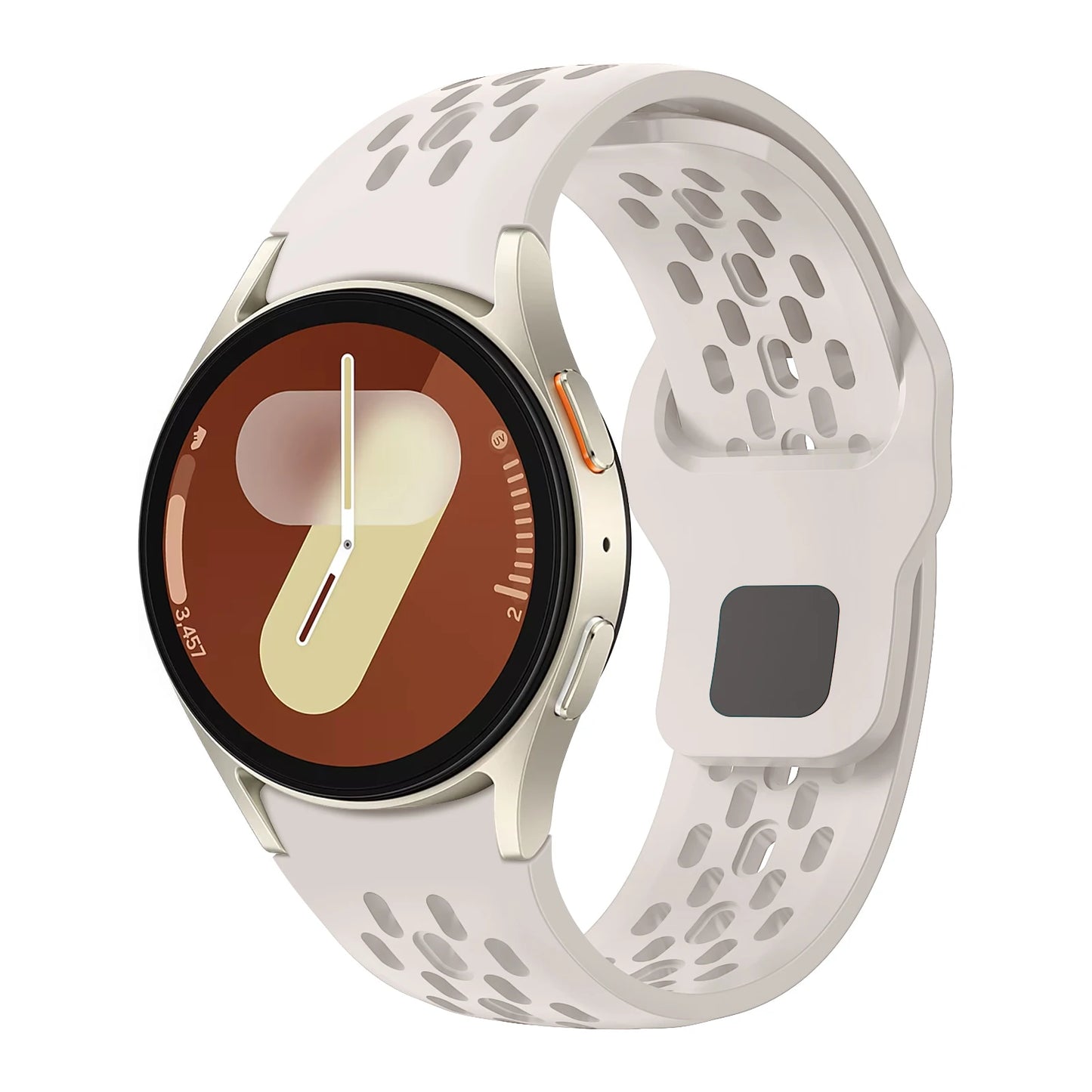 for Samsung Galaxy Watch 7 Strap 4/5/6/FE/classic/Pro 44mm 40mm wrist belt Silicone Sport correa Bracelet Galaxy Watch 7 Band