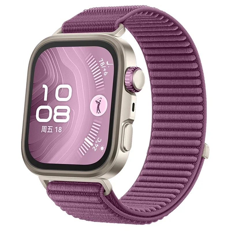 Official Nylon Loop Bands for Huawei Watch Fit 5 4 pro strap Smartwatch Accessories Bracelet correa Huawei Watch fit 3 4 5 Strap