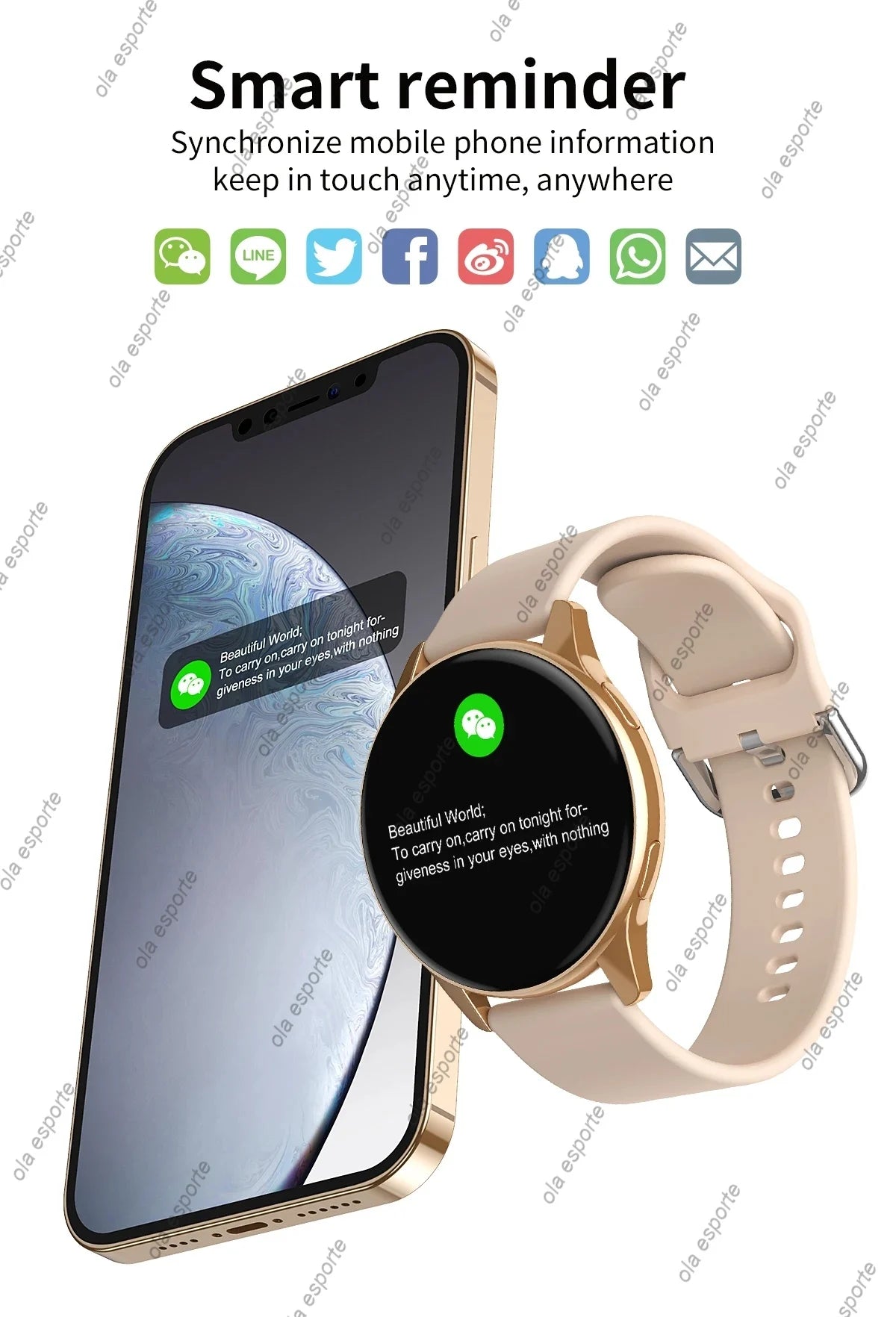 Montre Connectée Bluetooth Pro Appel 1,39 Pouces Cadrans Personnalisés Musique Sport Homme Femme Montre 6 Moniteur de Santé Smartwatch Pour Android IOS