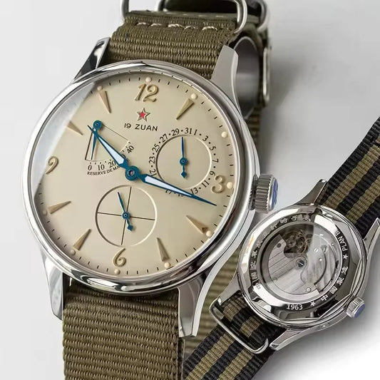 2026 New Seagull 1963 Watches 5Bar Waterproof Mechanial Wrist Watch 40mm Pilot Watch of Men ST1780 Movement Men Automatic Clock