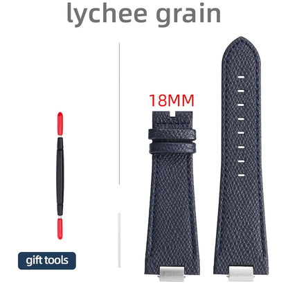 Bracelet de montre 27 * 12 mm 1853 PRX T137 pour hommes Tissot PRX 40 mm T137.407/T137.417, bracelet surélevé, motif uni/bambou/litchi
