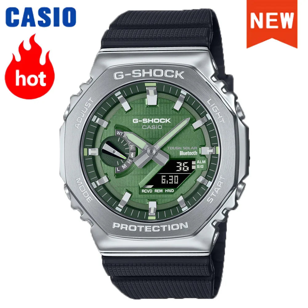 2026 Nouvelle série Casio GM-2100 tendance couleur dopamine montre de sport G-SHOCK montre de couple multifonctionnelle article de mode de luxe
