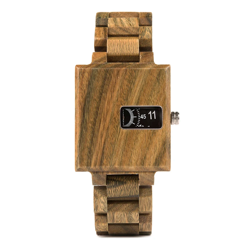 Montre en bois BOBO BIRD pour hommes, design unique, mouvement à quartz de haute qualité, montres-bracelets pour femmes, amis de la famille, liquidation de montres