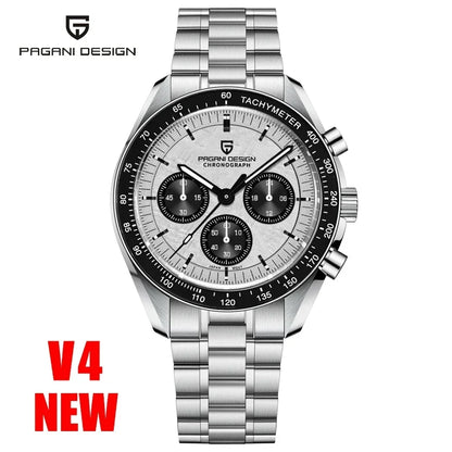 PAGANI DESIGN 2026 Nouvelles Montres Homme Montre de Luxe à Quartz Pour Homme Chronographe Rapide à Date Automatique Bracelet Saphir AR