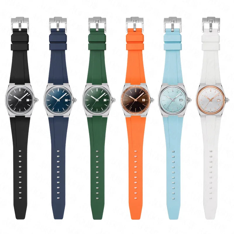 Tissot PRX 35MM/40MM Silicone Replacement Strap + Tools