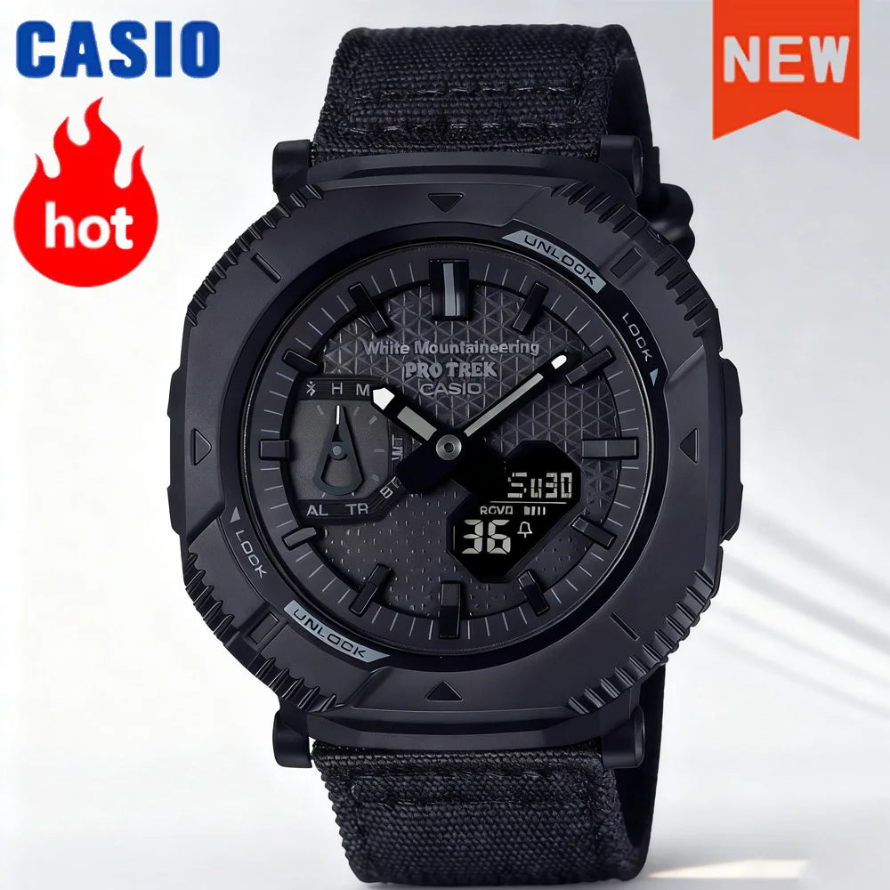2026 vIp Casio PRJ-B001 men's watch series G-SHOCK small steel cannon series genuine black gold waterproof sports couple watch