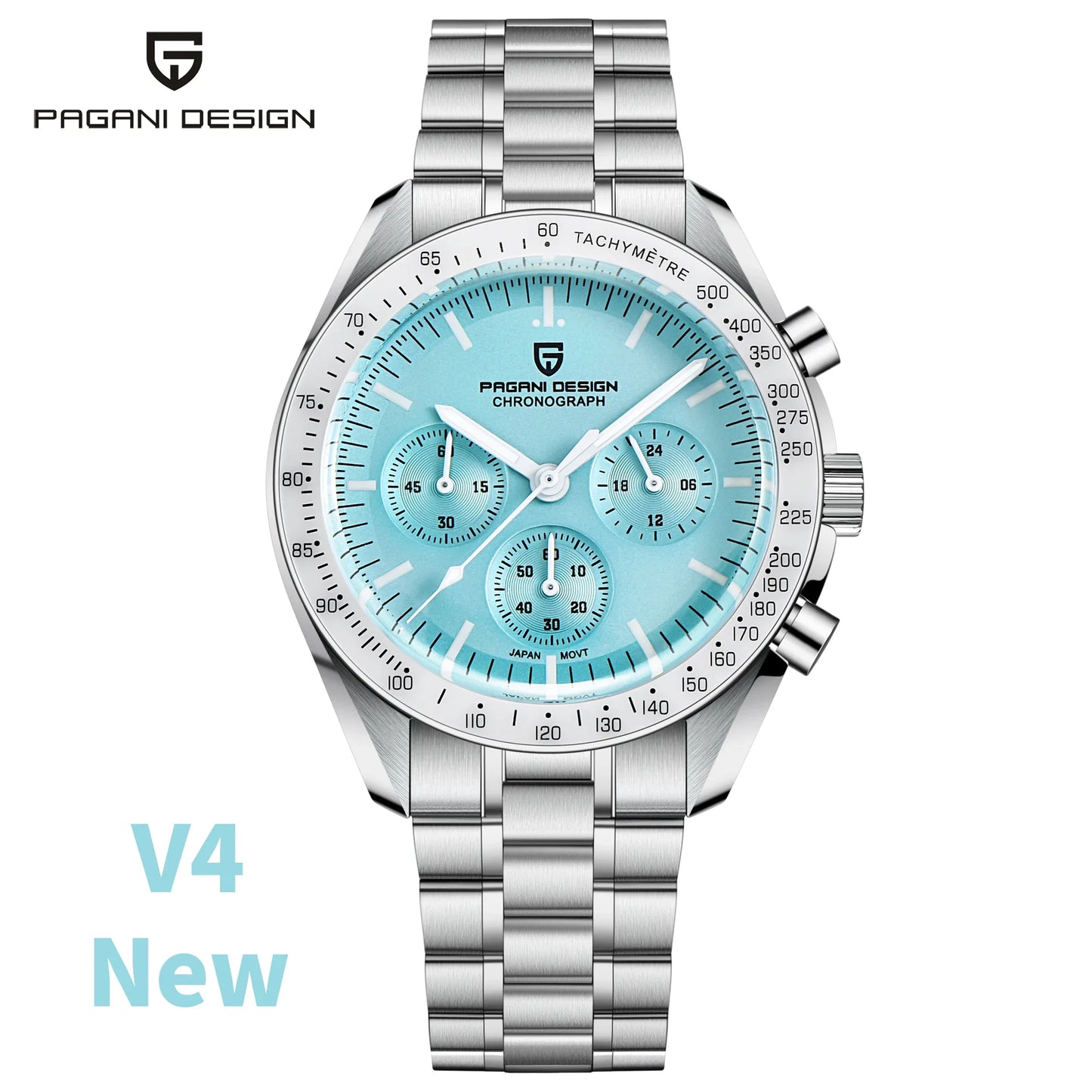 PAGANI DESIGN 2026 Nouvelles Montres Homme Montre de Luxe à Quartz Pour Homme Chronographe Rapide à Date Automatique Bracelet Saphir AR