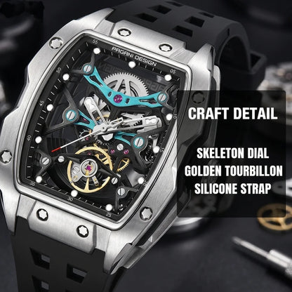 ChronoState Steel Horizon Mechanical Luxury Watch for Men
