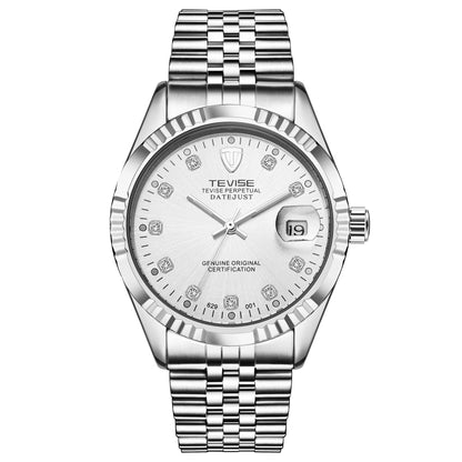 Montre Mécanique Homme Accessoire de Mode Cadeau Exclusif Montre Élégante pour Hommes Distingués