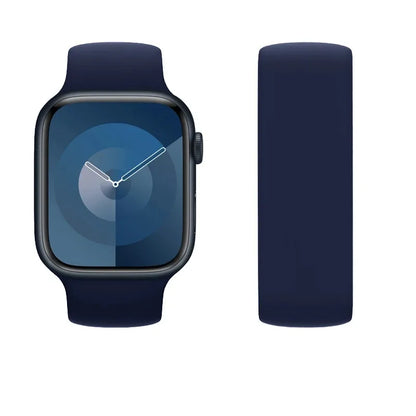 Solo Loop silicone for apple Watch Bands 40mm 44mm 45 41 49mm 42mm 46mm 38 bracelet iwatch series 11 10 9 8 7 6 se3 ultra2 strap