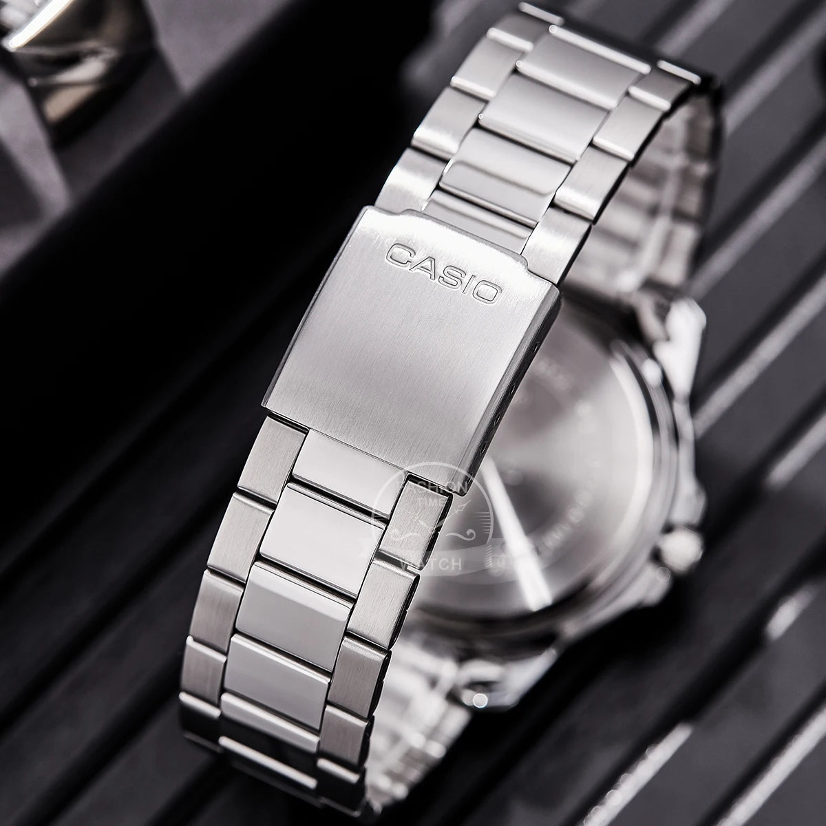 Montre Casio pour homme, bracelet en acier inoxydable, styles professionnels, relogio masculino MTP-VD01D