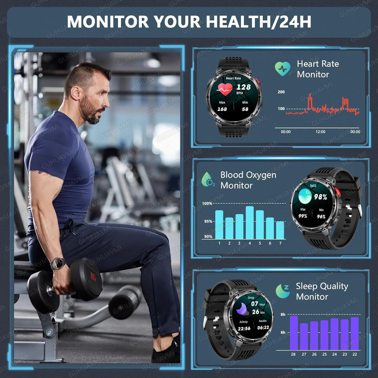 2026 New T-Rex3 Ultra 1100mAh Super Capacity Battery Adult Men Smart Watch 1.7" Large Screen Call 5ATM Waterproof Sports Watches