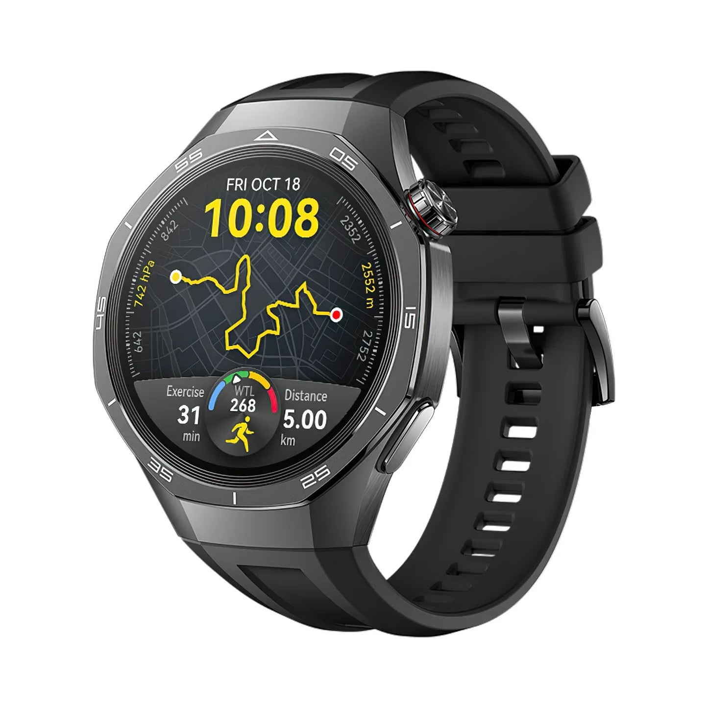 Silicone Strap For Huawei Watch 5 46mm Soft Sports Band 22mm WristBand For Huawei Watch 5/4/4Pro/3/3Pro Smart Watch Bracelet