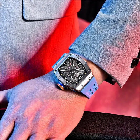 ChronoState Phantom Core VH65 Skeleton Quartz Watch for Men