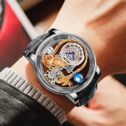 ChronoState Stellar Diamond Astronomical Luxury Quartz Watch for Men