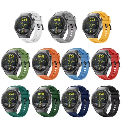 Silicone Strap For Huawei Watch 5 46mm Soft Sports Band 22mm WristBand For Huawei Watch 5/4/4Pro/3/3Pro Smart Watch Bracelet