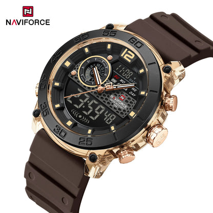 NAVIFORCE NF6104 Dual Display Multifunction Watch