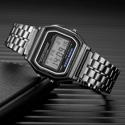 Luxury Women's Rose Gold Silicone Watches Women Fashion LED Digital Clock Casual Ladies Electronic Watch Reloj Mujer 2025