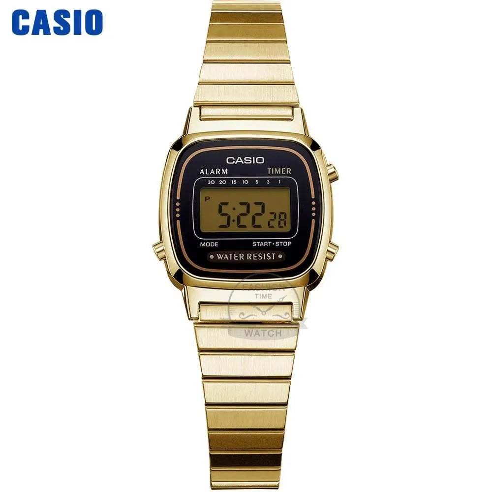 Casio montre or femmes montres ensemble marque luxe étanche Quartz montre femmes numérique Sport dames montre relogio feminino 68