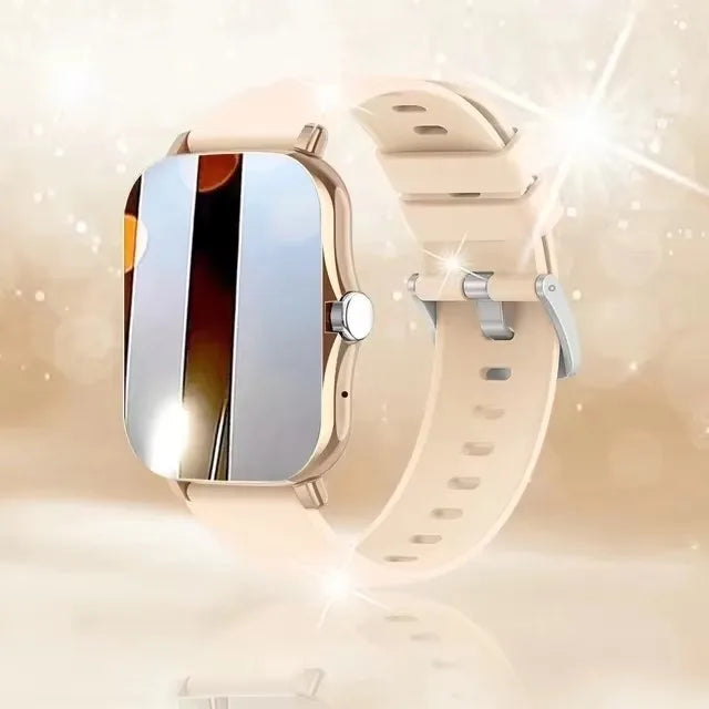 Montre connectée étanche 1,83'' avec réponse aux messages, appels, surveillance du sommeil, podomètre sportif, alertes d'informations pour iPhone Android