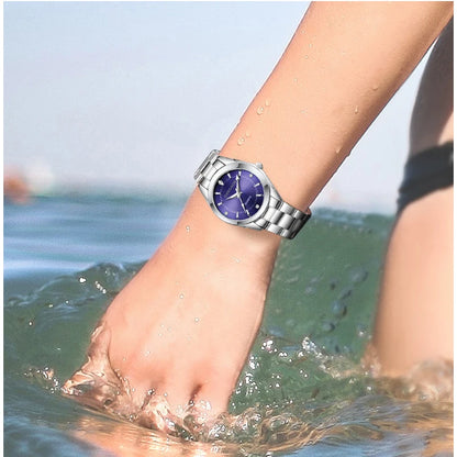 ChronoState Bella Royale Elegant Stainless Steel Quartz Watch for Women