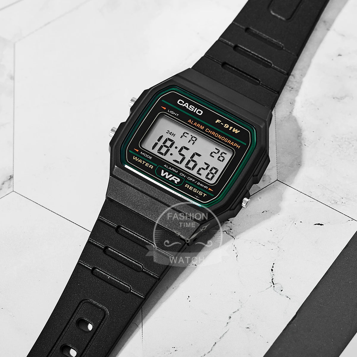 Montre Casio homme, ensemble de luxe, militaire, LED, montre numérique, sport, étanche, montres neutres