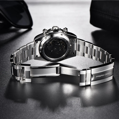 PAGANI DESIGN 2026 Nouvelle Montre Mécanique Automatique pour Homme en Acier Inoxydable Étanche 100m Montre de Luxe Décontractée pour Homme Reloj Hombre
