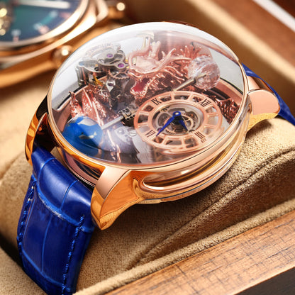 ChronoState Solar Orbit Luxury Astronomical Quartz Watch for Men
